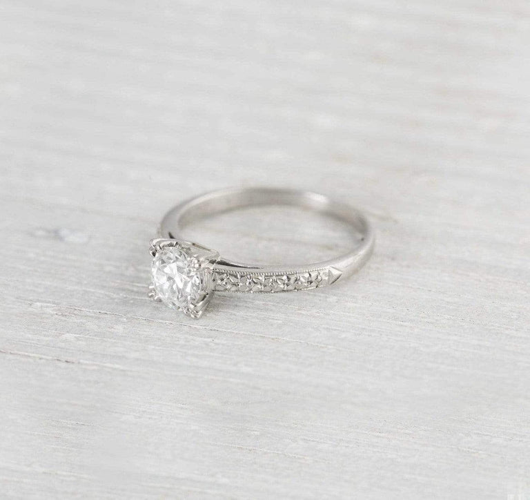 .70 Carat Vintage Diamond Engagement Ring