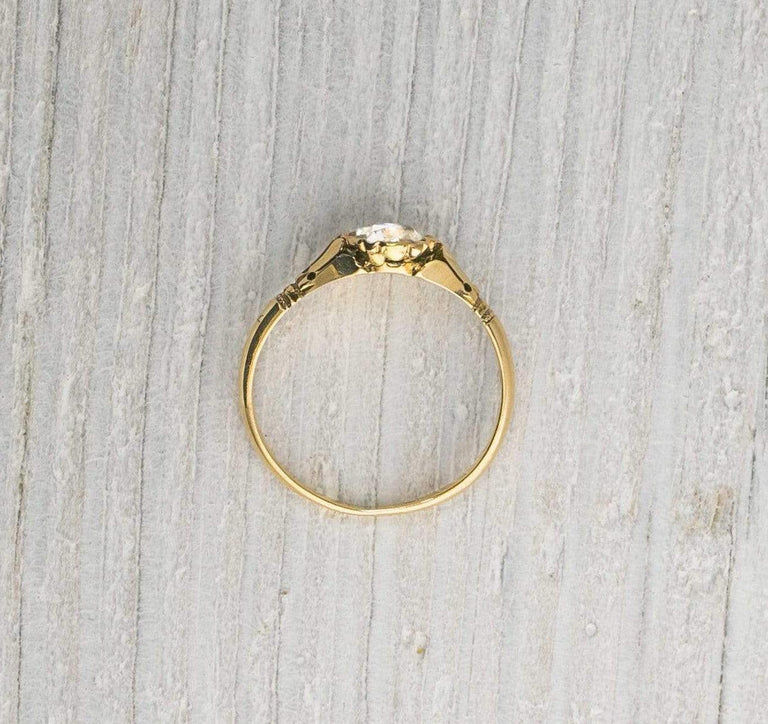 .70 Carat Yellow Gold Antique Victorian Engagement Ring