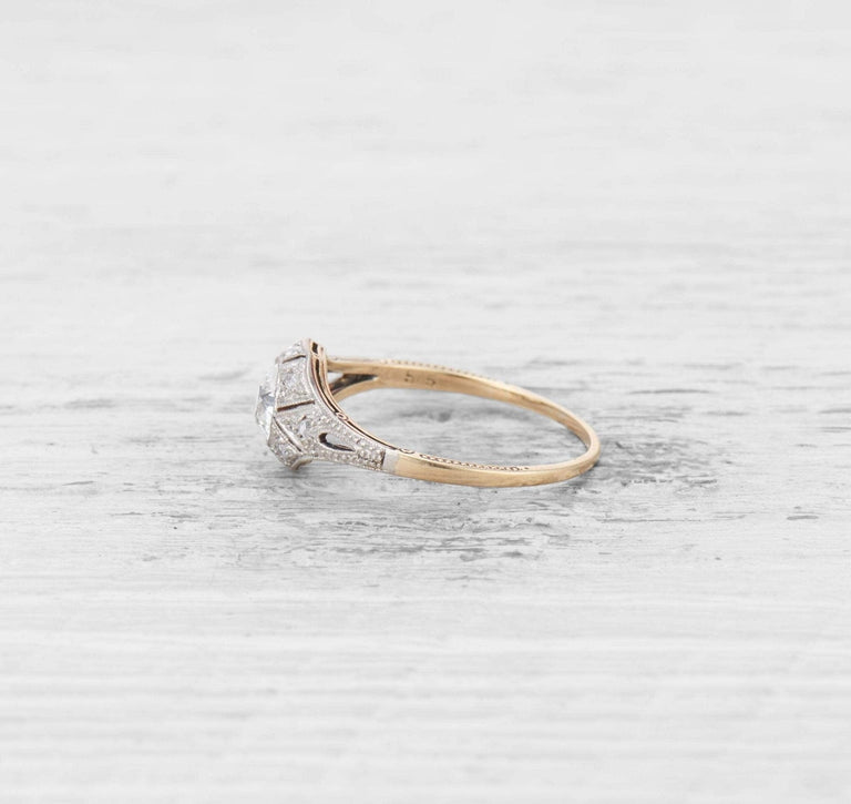 .73 CARAT EDWARDIAN DIAMOND ENGAGEMENT RING