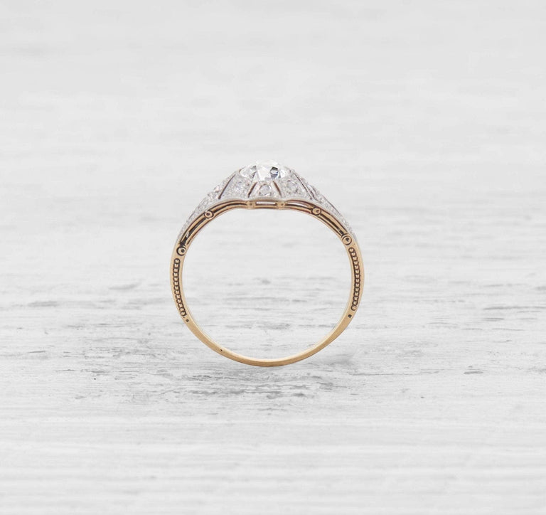 .73 CARAT EDWARDIAN DIAMOND ENGAGEMENT RING