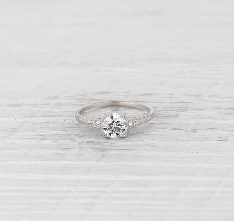 .73 Carat Edwardian Engagement Ring