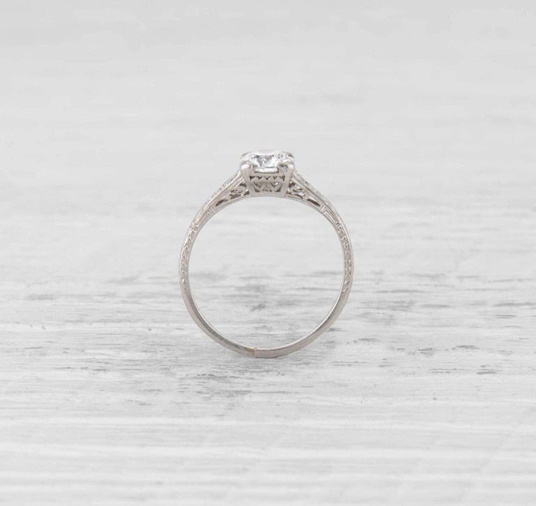 .73 Carat Edwardian Engagement Ring