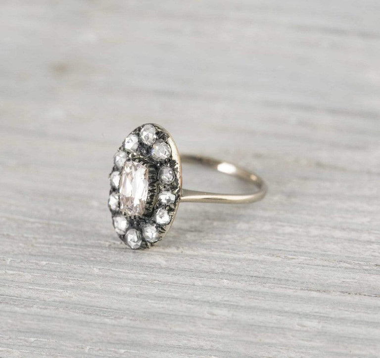 .75 Carat Antique Victorian Diamond Engagement Ring