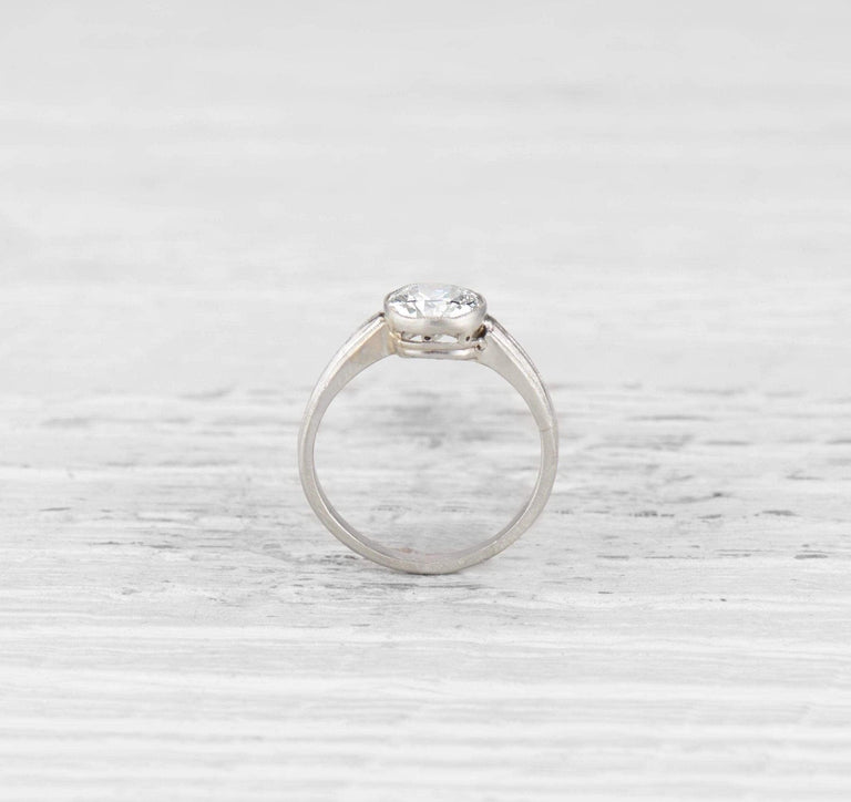 .75 CARAT ART DECO DIAMOND ENGAGEMENT RING