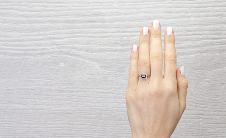 .75 Carat Edwardian Burma Ruby and Diamond Ring