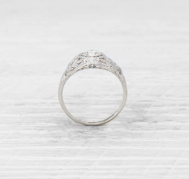 .75 CARAT EDWARDIAN DIAMOND ENGAGEMENT RING