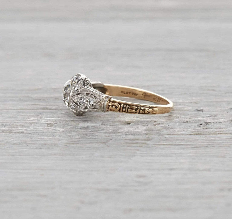.75 Carat Edwardian Engagement Ring