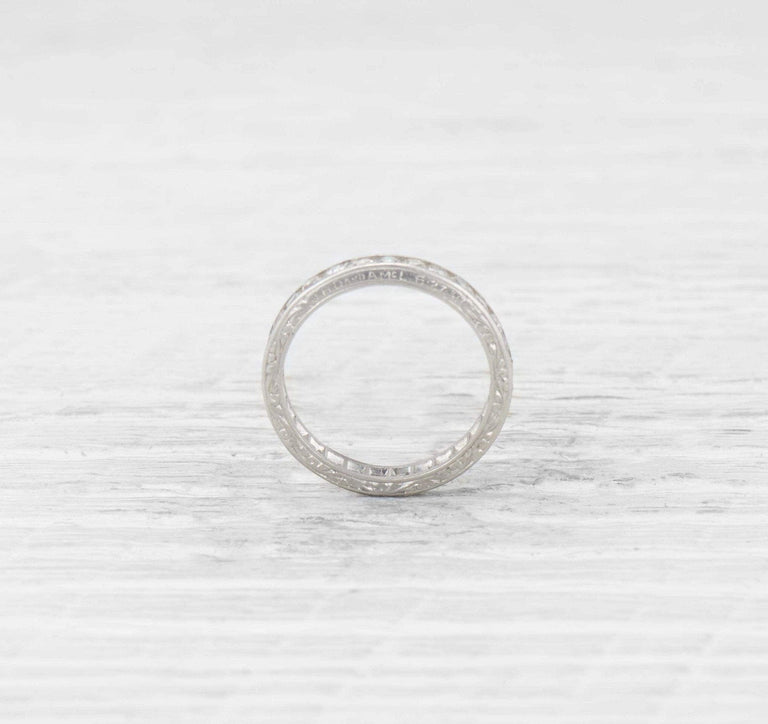 .75 Carat Late Art Deco Diamond Eternity Band