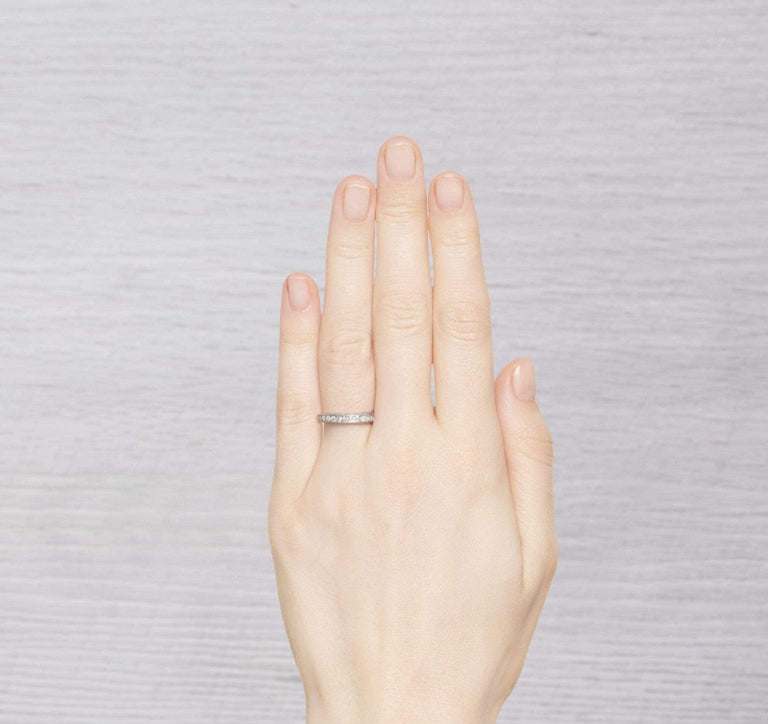 .75 Carat Late Art Deco Diamond Eternity Band