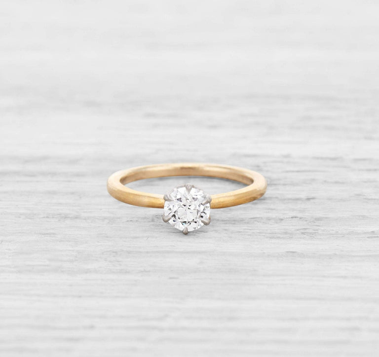 .75 CARAT TIFFANY & CO ANTIQUE DIAMOND ENGAGEMENT RING