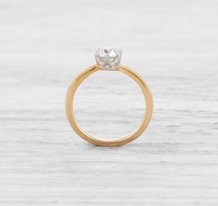 .75 CARAT TIFFANY & CO ANTIQUE DIAMOND ENGAGEMENT RING