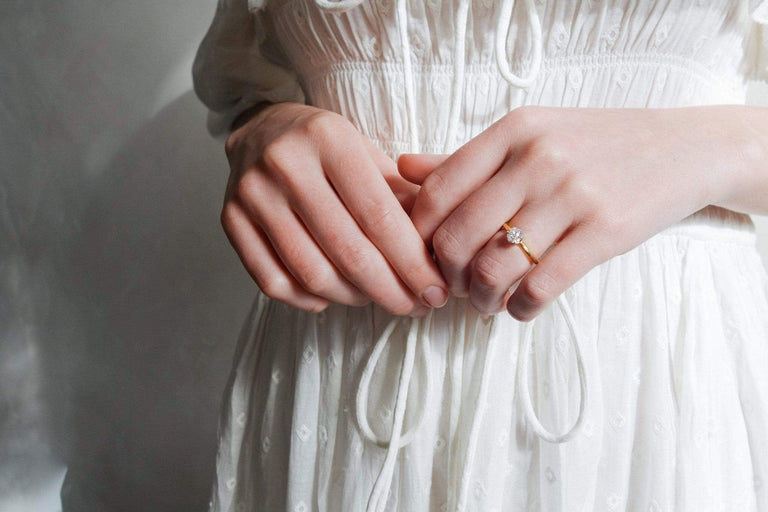 .75 CARAT TIFFANY & CO ANTIQUE DIAMOND ENGAGEMENT RING