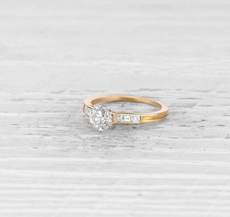 .75 CARAT TIFFANY & CO DIAMOND ENGAGEMENT RING