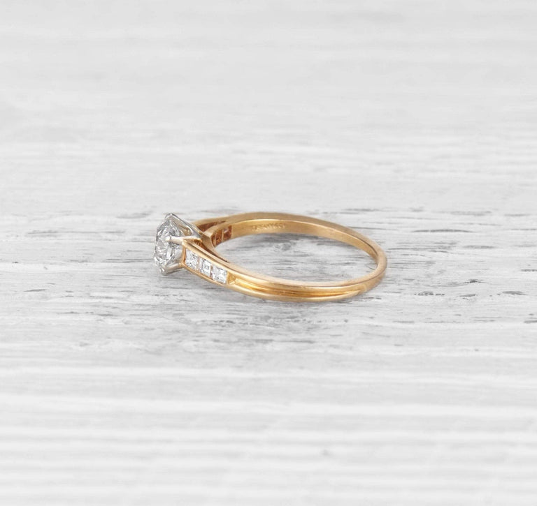 .75 CARAT TIFFANY & CO DIAMOND ENGAGEMENT RING