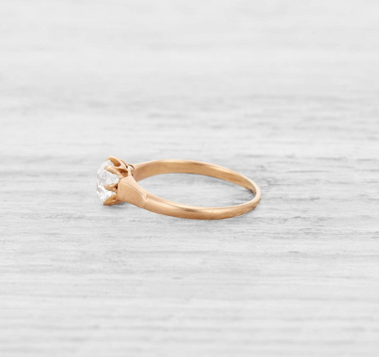 .75 CARAT VICTORIAN DIAMOND ENGAGEMENT RING