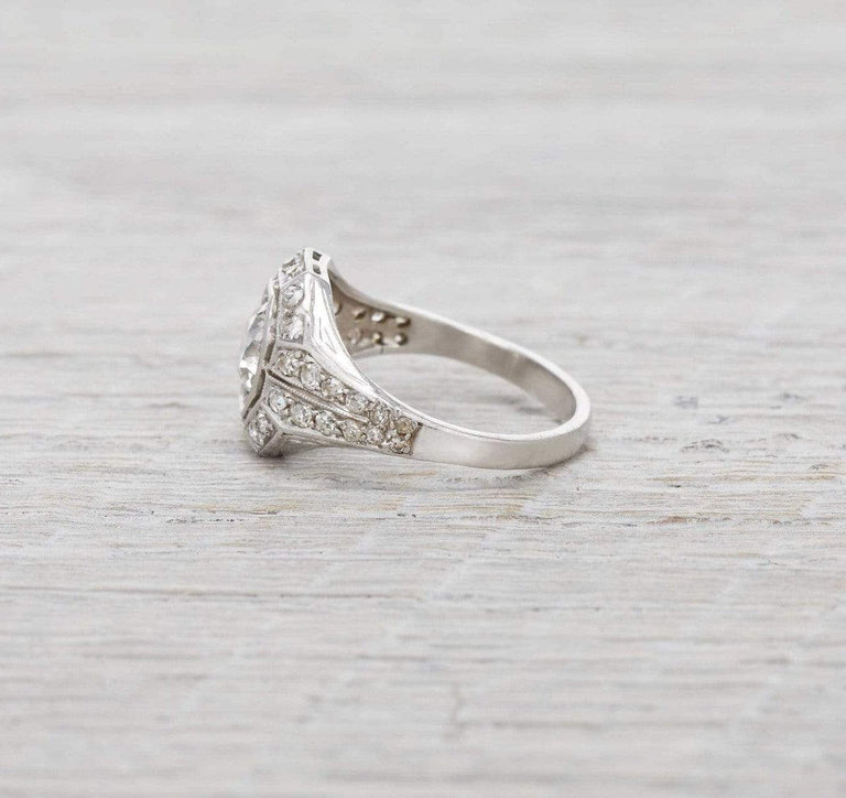 .78 Carat Vintage Art Deco Engagement Ring