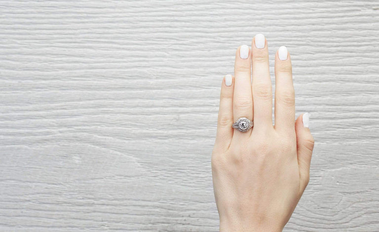 .78 Carat Vintage Art Deco Engagement Ring
