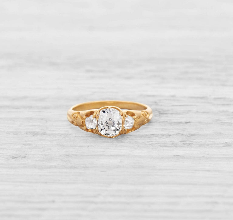 .79 CARAT VICTORIAN DIAMOND ENGAGEMENT RING