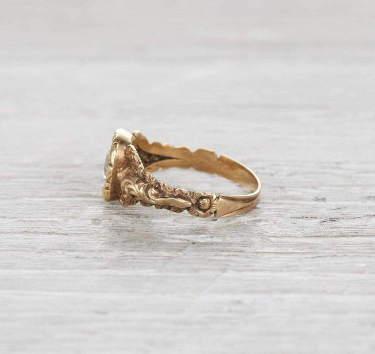 .80 Carat Early Victorian Diamond Engagement Ring