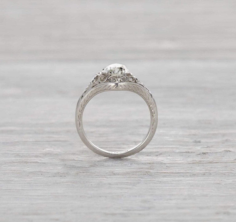 .80 Carat Edwardian Engagement Ring