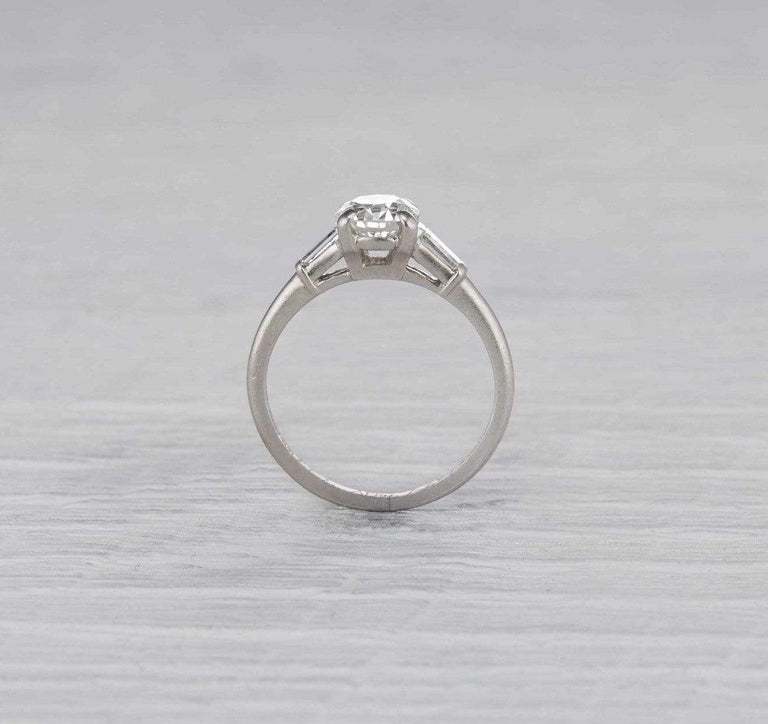 .80 Carat Retro J.E. Caldwell Engagement Ring