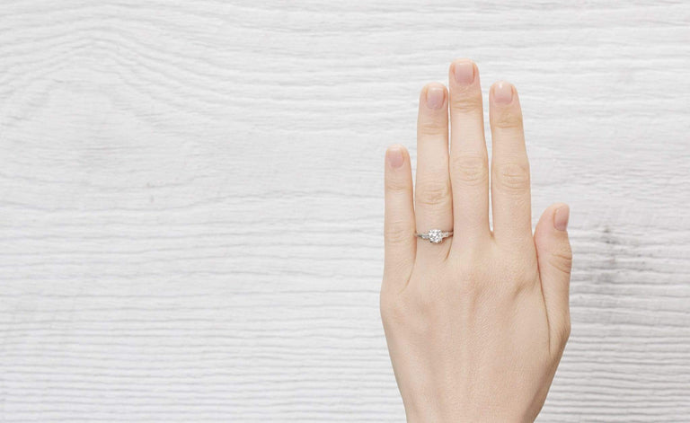 .80 Carat Retro J.E. Caldwell Engagement Ring