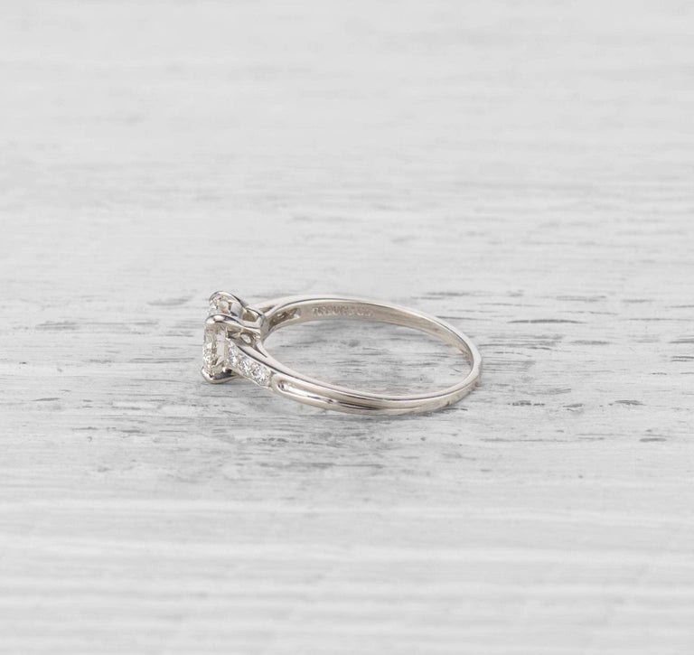 .80 CARAT TIFFANY & CO. DIAMOND ENGAGEMENT RING