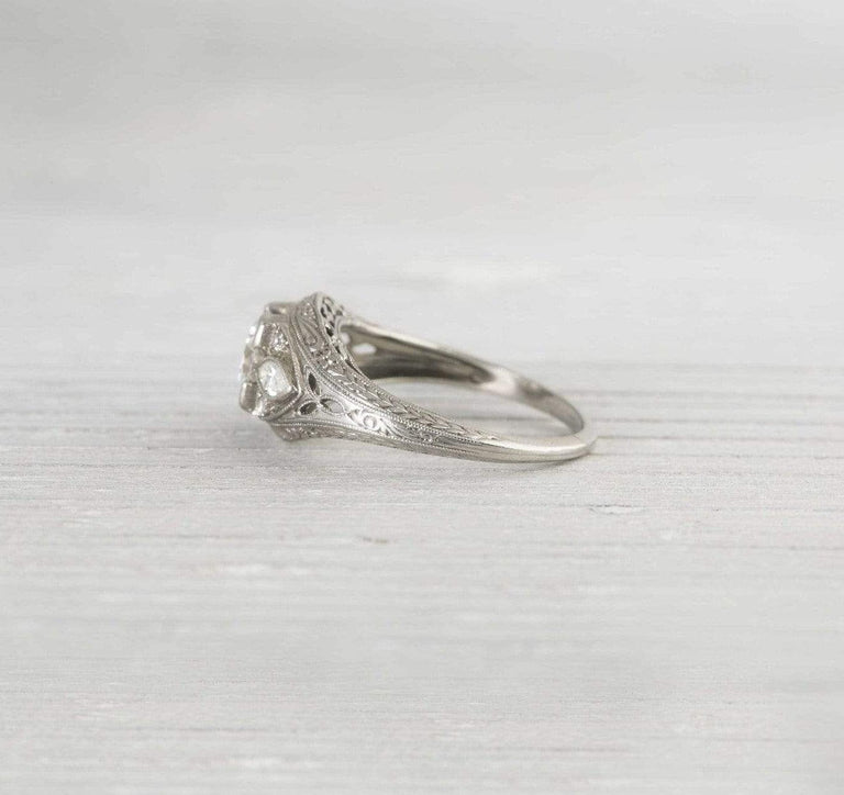 .80 Carat Vintage Edwardian Engagement Ring
