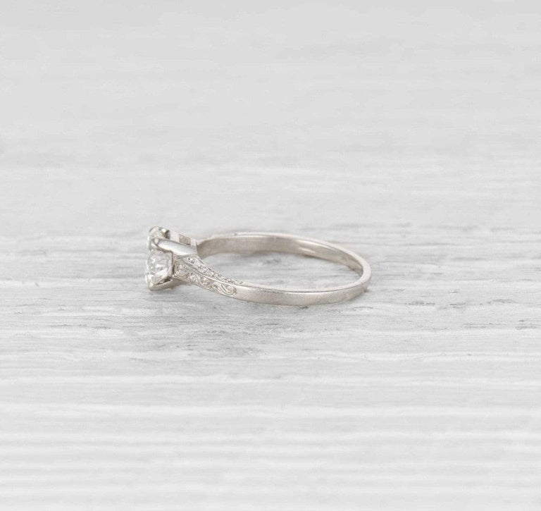 .83 Carat Edwardian Engagement Ring