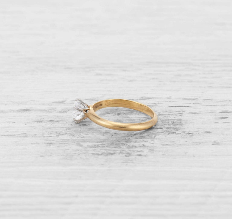 .83 CARAT TIFFANY & CO DIAMOND SOLITAIRE ENGAGEMENT RING