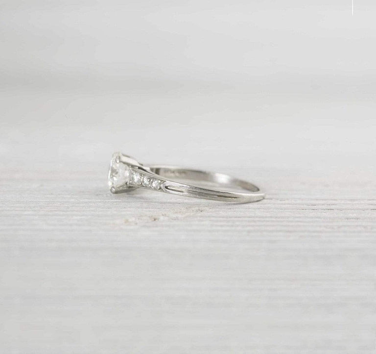 .83 Carat Vintage Tiffany & Co. Diamond Engagement Ring