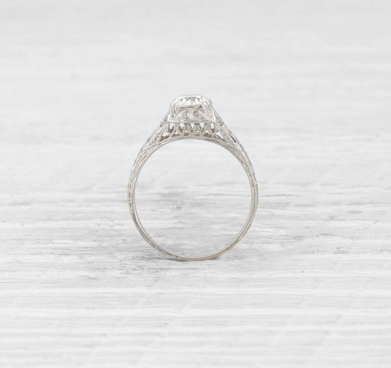 .86 CARAT EDWARDIAN ENGAGEMENT RING