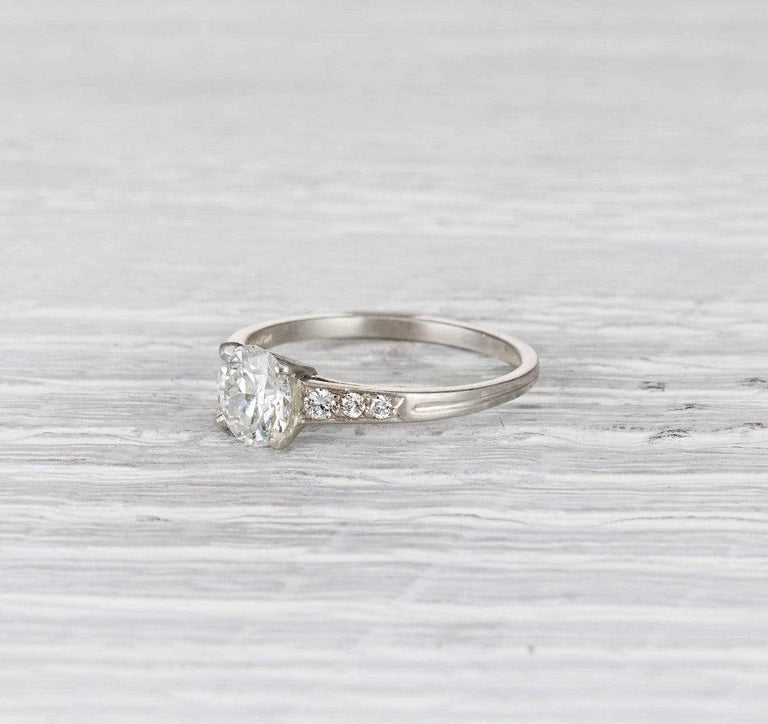 .86 Carat Retro Tiffany & Co. Engagement Ring