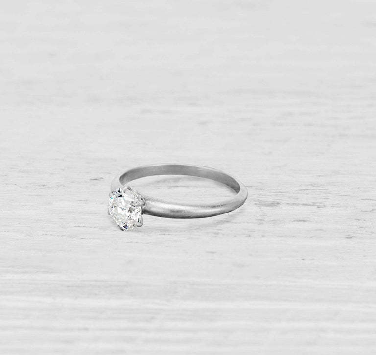 .86 CARAT TIFFANY & CO DIAMOND SOLITAIRE ENGAGEMENT RING