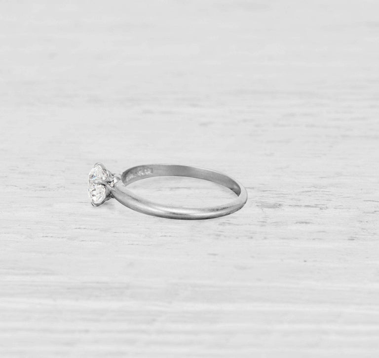 .86 CARAT TIFFANY & CO DIAMOND SOLITAIRE ENGAGEMENT RING