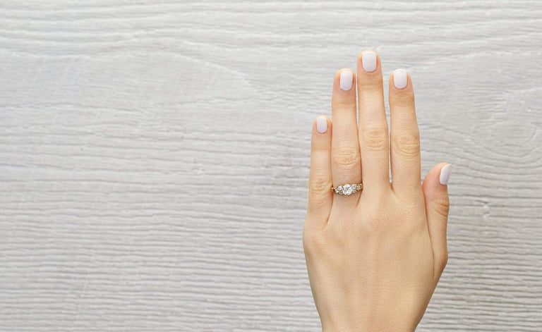 .87 Carat Victorian Engagement Ring