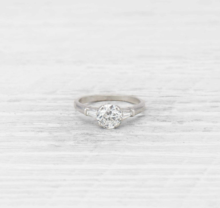 .90 Carat Art Deco Tiffany & Co. Diamond Engagement ring