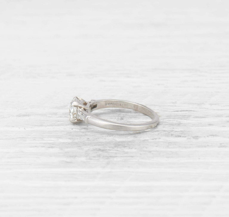 .90 Carat Art Deco Tiffany & Co. Diamond Engagement ring
