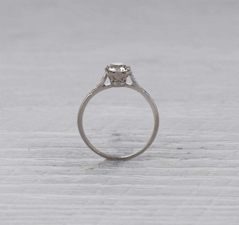 .90 Carat Edwardian Engagement Ring
