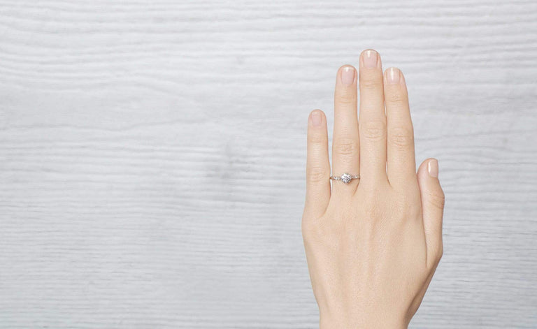 .90 Carat Edwardian Engagement Ring