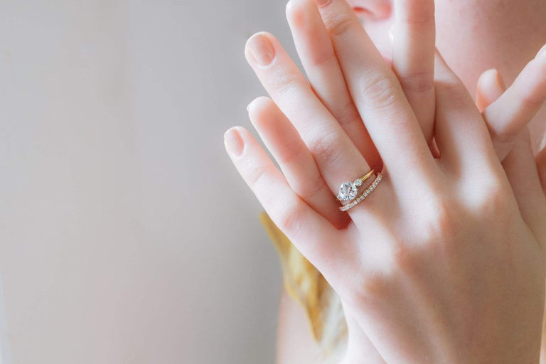 .90 Carat Tiffany & Co Three Stone Diamond Ring