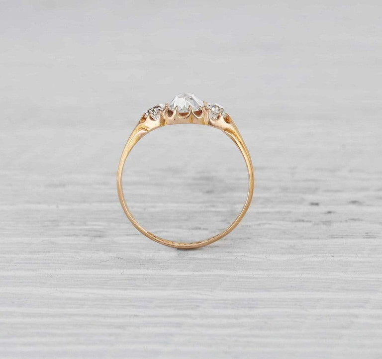.90 Carat Victorian Diamond Engagement Ring