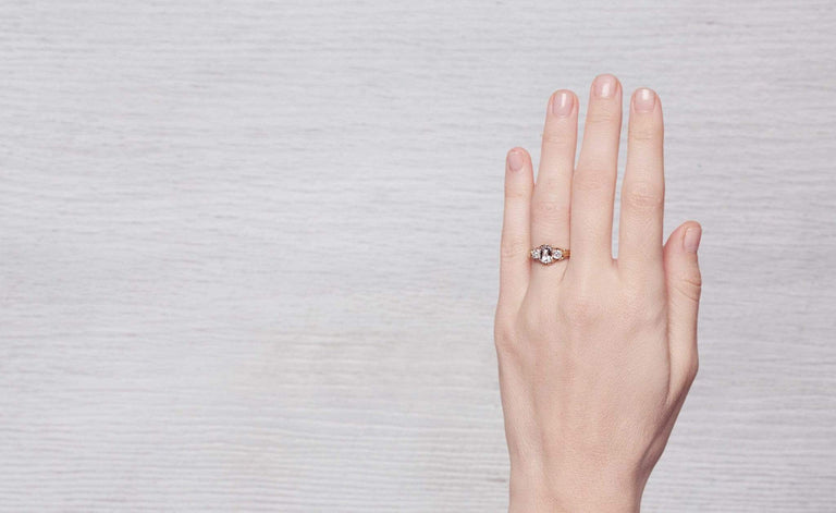 .90 Carat Victorian Diamond Engagement Ring