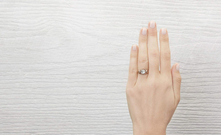 .90 Carat Victorian Engagement Ring