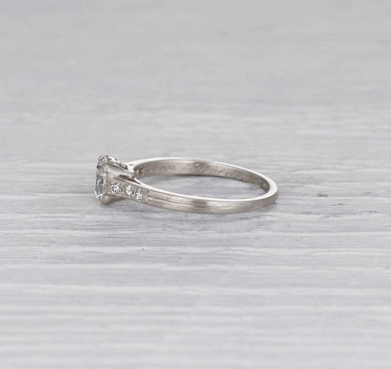 .91 Carat Art Deco Tiffany & Co. Engagement Ring
