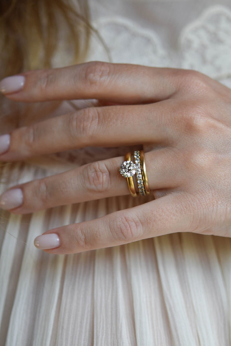 Tiffany & Co. 1.53 Carat Old European Cut Diamond Six-Prong Solitaire Vintage Engagement Ring