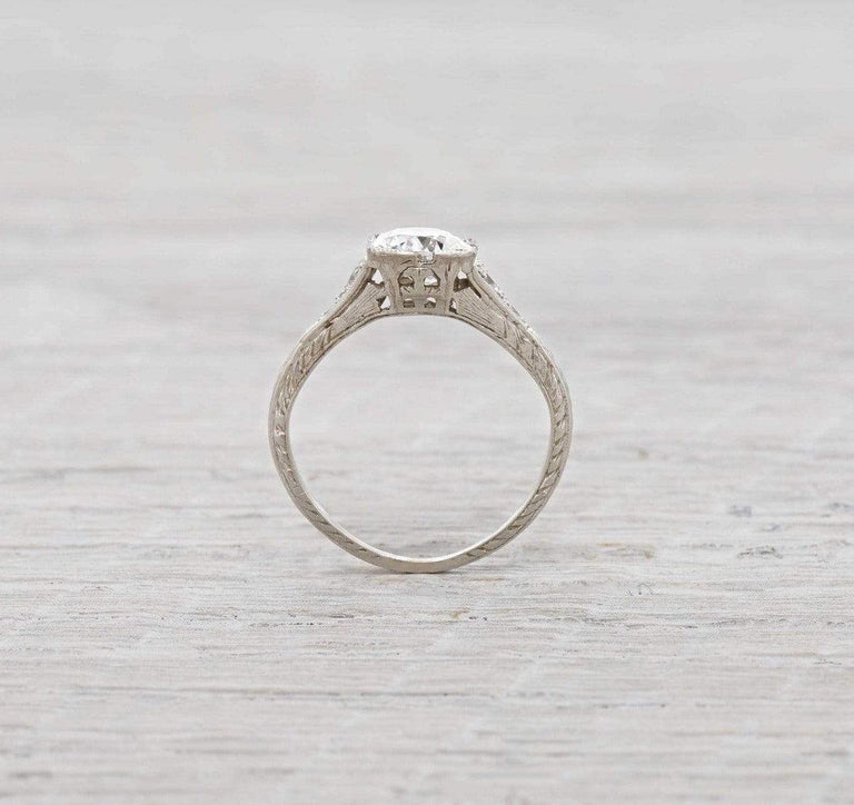 .92 Carat Art Deco Engagement Ring