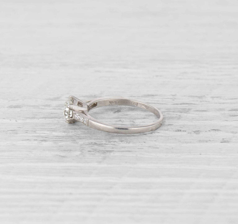 .92 Carat Art Deco Engagement Ring