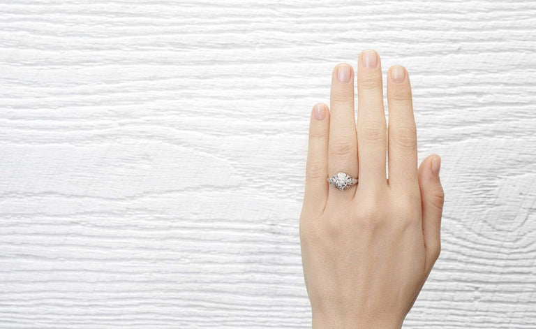 .92 Carat Edwardian Diamond Engagement Ring