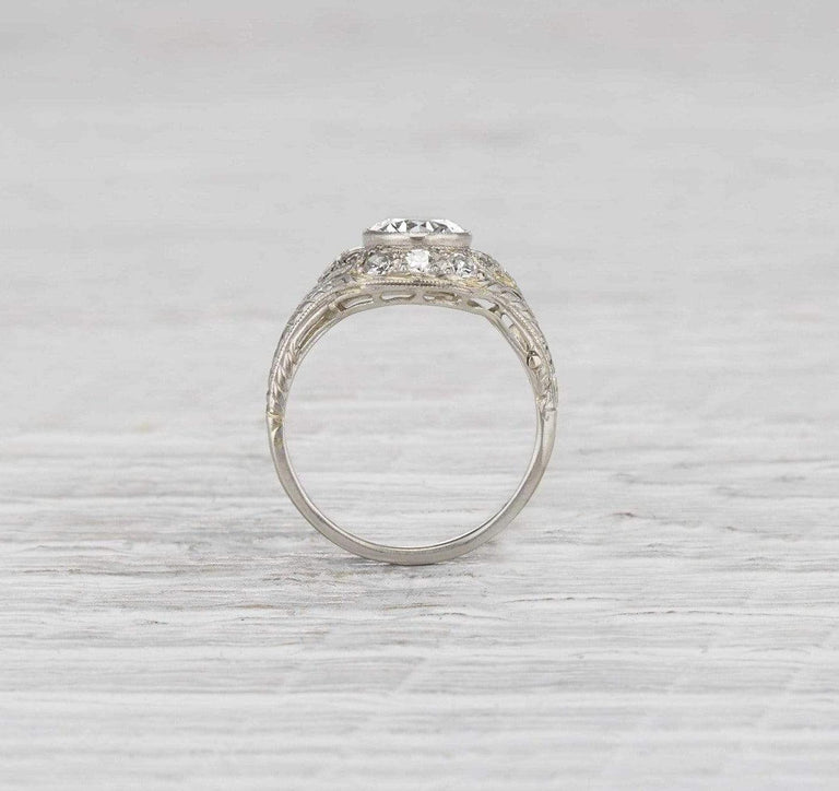 .92 Carat Edwardian Engagement Ring